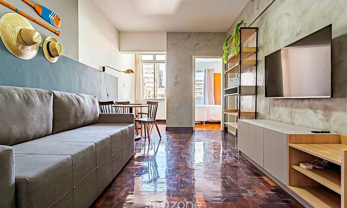 Centro Apartment | Practical Apt in Downtown 350m SC Museum Cat406