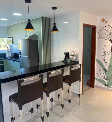 Prainha Apartment | Prainha com roupa de cama e banho