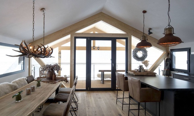 Pichl-Preunegg House | Premium Chalet # 01 with IR sauna & whirlpool outside