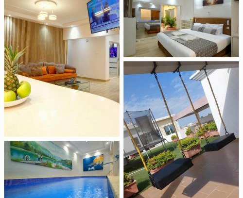 Dakar Apartment | Prestations haut de gamme - Piscine privée chauffée, salles de massage et sport