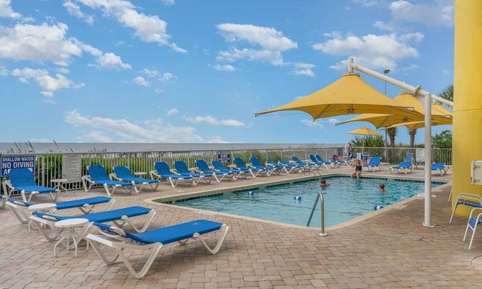 Crescent Beach Condo | Private 3-Bedroom Seaside Resort with Views,Pools!