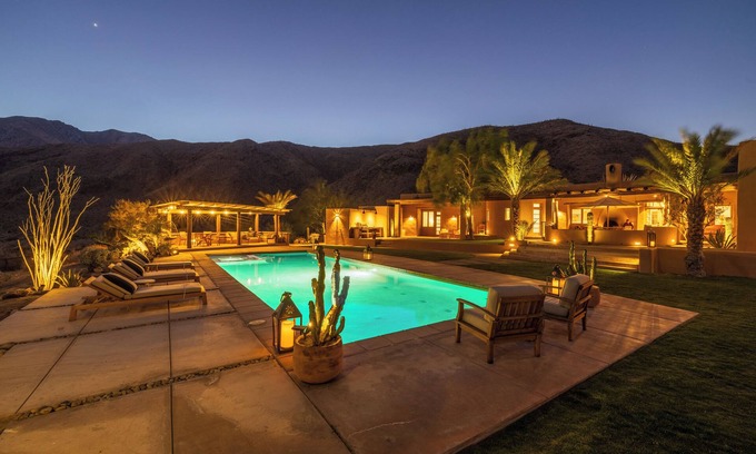 Borrego Springs Resort | Private Bohemian Desert Hacienda Estate 14-Day Minimum Stay