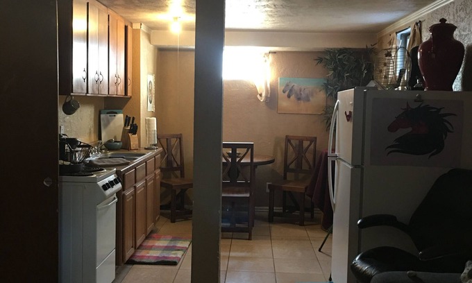 Murray House | Private furnished bedroom in shared basement