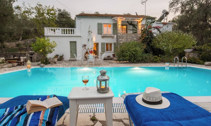 Magazia House | Private pool, stone Mansion, great views Villa Maritsa