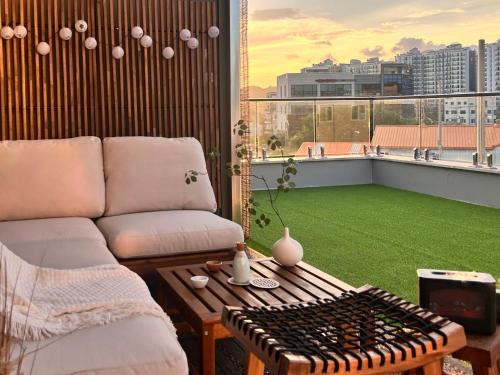 Gyeongju Apartment | Private Rooftop Camping Vibes