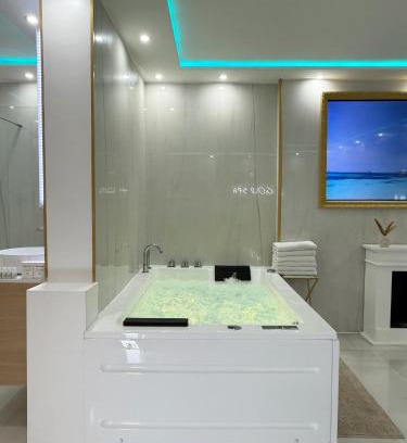 Herblay Apartment | Private suite with jacuzzi sauna and garden