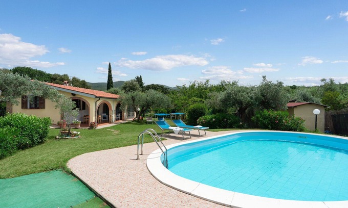 Bibbona Villa | Private Villa with private pool, A/C, WIFI, TV, patio, pets allowed, panoramic view, parking