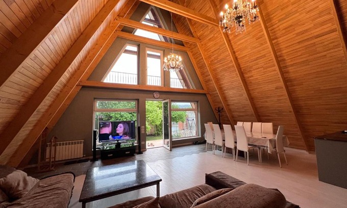 Gabala House | Qafqaz Suite Family Resort - SPA- warm pool, jacuzzi, sauna