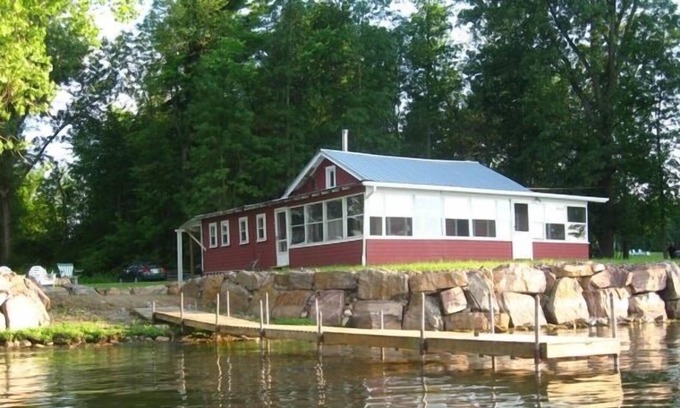 South Hero Cottage | Quaint Lakeside Summer Camp with Spectacular Views