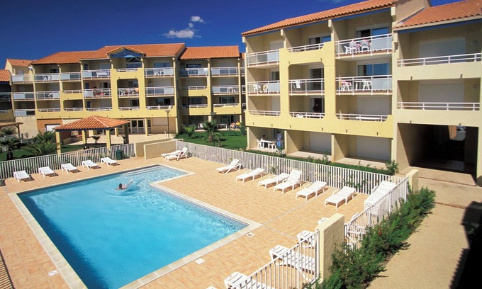 Valras-Plage Apartment | Résidence Alizea Beach 2PC8