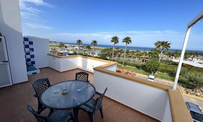 Vera Beach Apartment | RA693 Ático en primera línea de playa El playazo Vera playa
