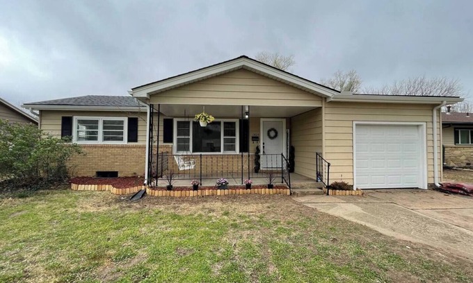 Wichita House | Radian Ranch - 2 Kings, Near Derby - Fenced Yard - Pet Friendly.