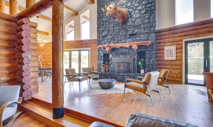 Alpine Villa | Red Hawk Ridge Manzanita - SD Mag Design Winner - Award Winning Log Estate