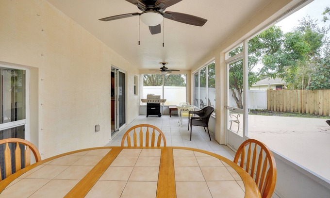 Port Saint Lucie House | Relax by Pool: Port St Lucie Home Near Local Park!