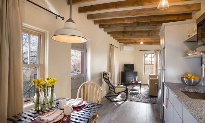 Downtown Santa Fe Apartment | Renovated Loft steps from Santa Fe Plaza, Canyon Road & Railyard District