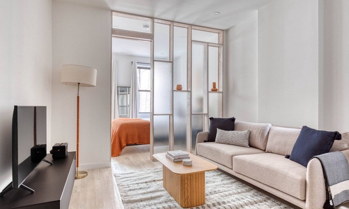SoHo Apartment | Renovated SoHo 1BR w/W/D, nr Nolita, by Blueground
