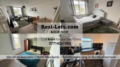 Blyth Apartment | Resi-Lets Large 3-bed 1st floor apartment, Blyth, Northumberland