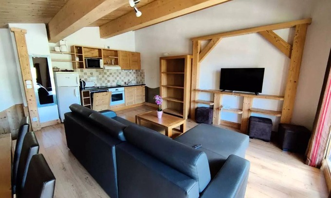 Arc-2000 Apartment | Residence La Cime des Arcs* - Chalet des Neiges - 5 Room Apartment Cabin 10 People - Sauna