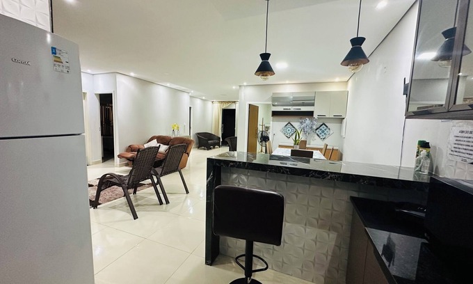 Liberdade House | Residence with swimming pool and barbecue, very large and cozy house