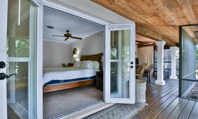 Lighthouse Point House | Retreat to a Quiet Zen Pool Home