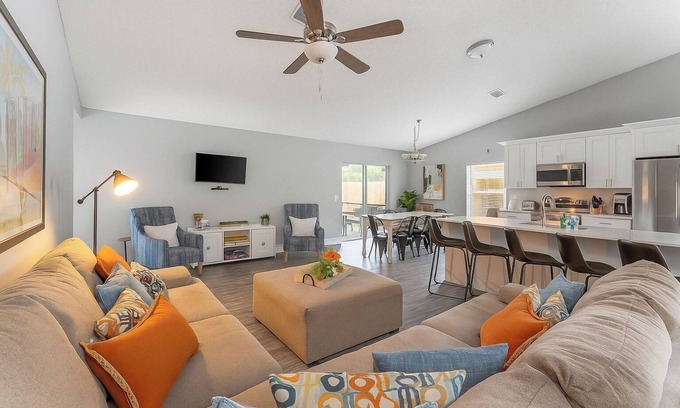 Indian Point House | Retreat with Heated Pool in a Serene Community