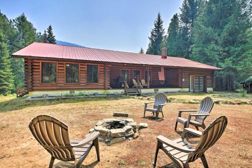 Troy House | Riverfront Troy Cabin Ready with Bikes and Rafts!