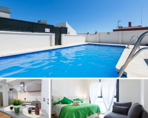 La Merced Apartment | Romántico Estudio con Piscina