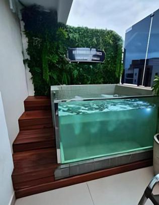 Vila Andrade Apartment | Rooftop Private Jacuzzi Duplex São Paulo