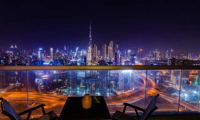 Business Bay Apartment | Royal Club By RVHR, Paramount Tower B, Business Bay