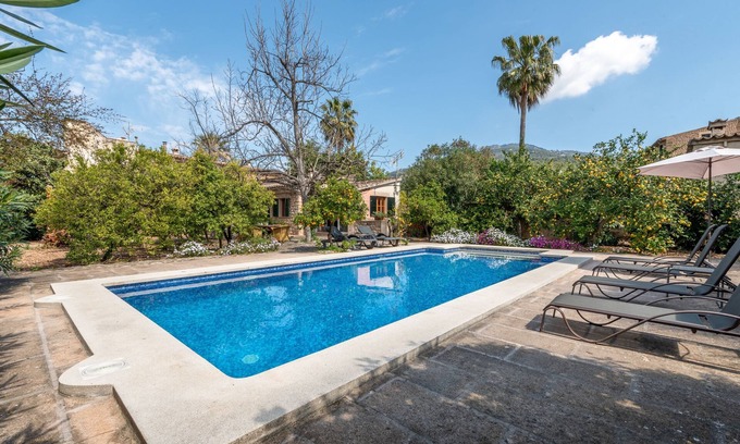 Soller Villa | Rustic Home with Romantic Yard and Pool - Finca Ca'n Vaqueta