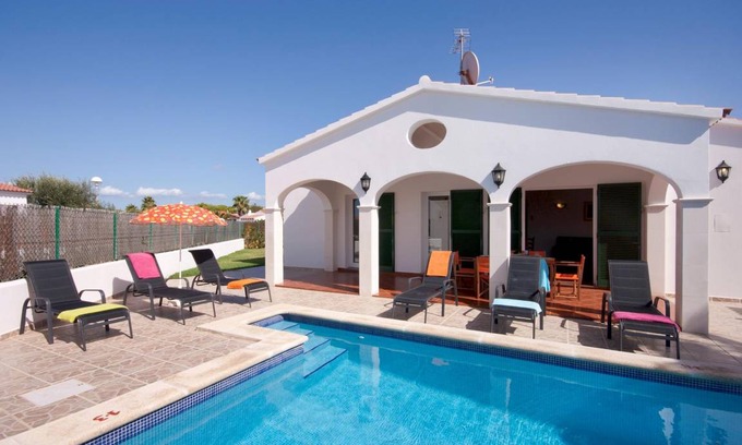 Cap d'Artrutx Villa | S'Olivera 3 bedroom villa, Cap d'Artrutx