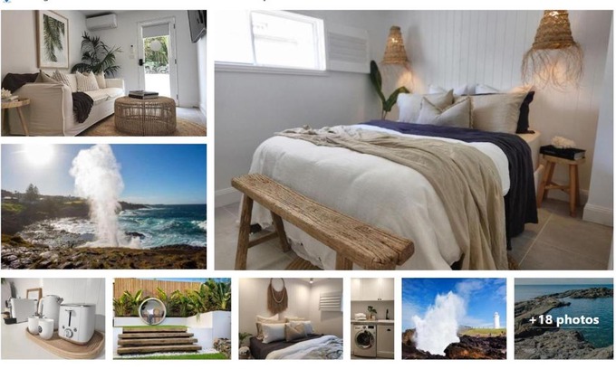 Kiama Apartment | SALTY PALMS -Seaside Studio Apartment