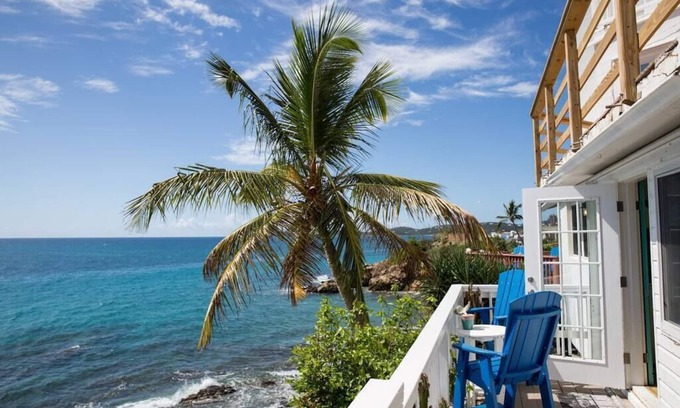 Estate Frenchman Bay Villa | Salty Sway Villa - Private Beach - 5bed/5bath