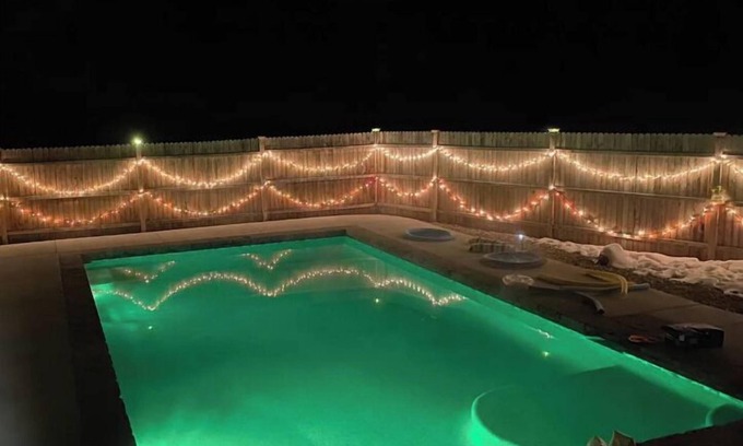 Garden Valley Cabin | Sam Springs.Private Geothermal Pool near golfing