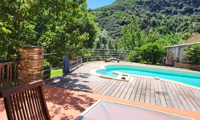 Santo-Pietro-di-Tenda House | Santo Pietro Magnifique Maison de Village Avec Piscine