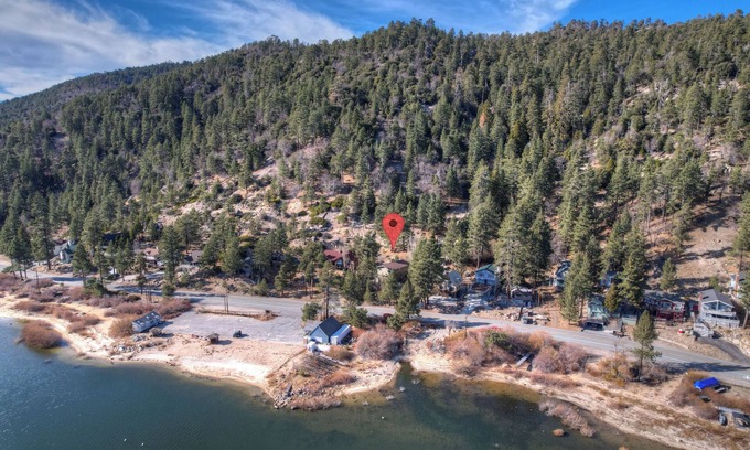 Fawnskin House | Scenic and Serene Lake House! 4 bedroom 2 bath home bordering the national fores