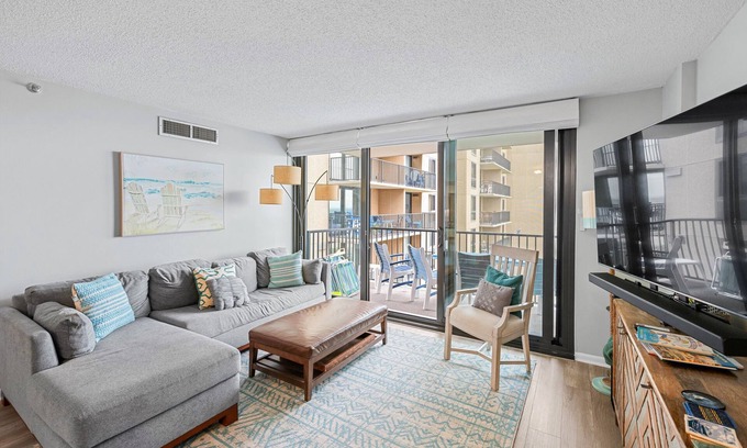 Bethany Beach Condo | Sea Colony Ocean condo with shared pools, hot tubs, beach access & balcony