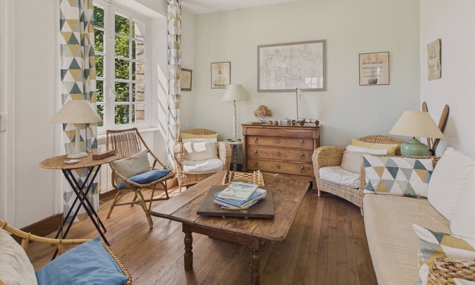 Benodet Ski Chalet | Sea view – house for 4 adults and 3 children