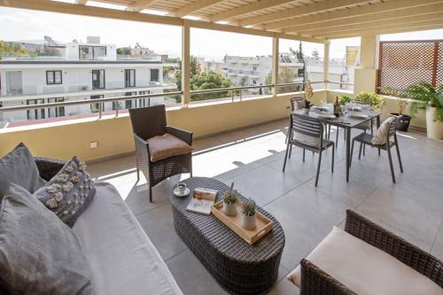 Varkiza Apartment | Sea view penthouse in Vari