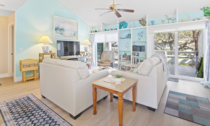 New Smyrna Beach Villa | Sea Woods Villa 4432- 3BD - Relax, Recharge, Repeat
