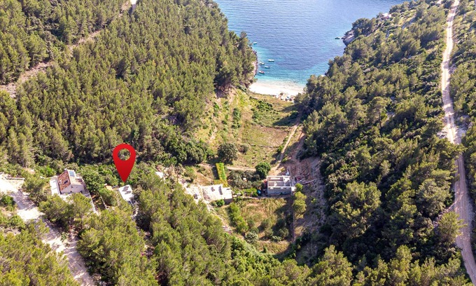 Zrnovo House | Secluded fisherman's cottage Cove Orlanduša, Korčula (K-21104)
