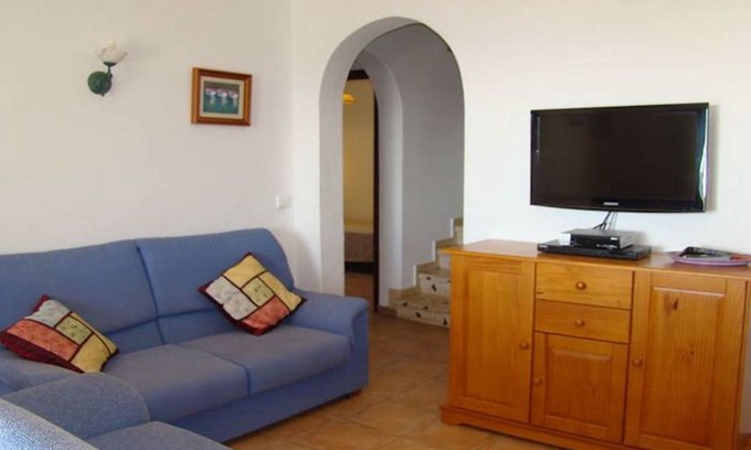 Son Bou Villa | Semi-detached villa with private pool and sea views, located in San Jaime, a few meters from the sho