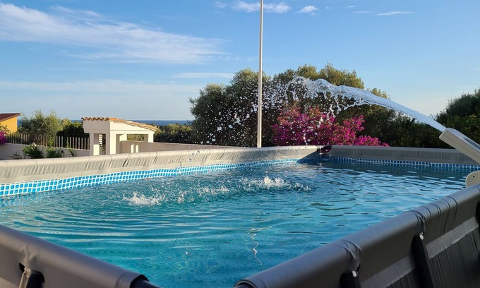 Capitana Villa | September in Sardinia is wonderful! Villa with outdoor whirlpool!