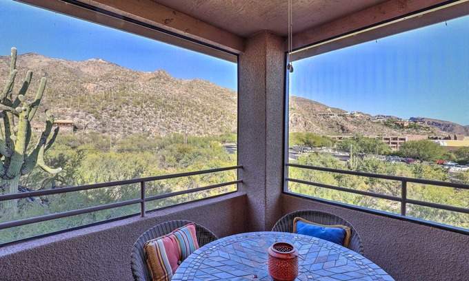 Tucson Condo | Serene Desert Escape w/Porch & Resort-Style Perks