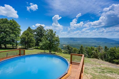 Trenton House | Serene Trenton Home with Pool and Mountain Views!