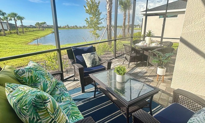 Punta Gorda Villa | Serene Villa Escape in Tuckers Cove - Walk to Pools & Trails