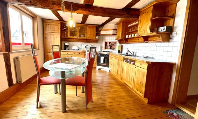 Alsfeld Apartment | Serenity in the half-timbered house in the center of Alsfeld