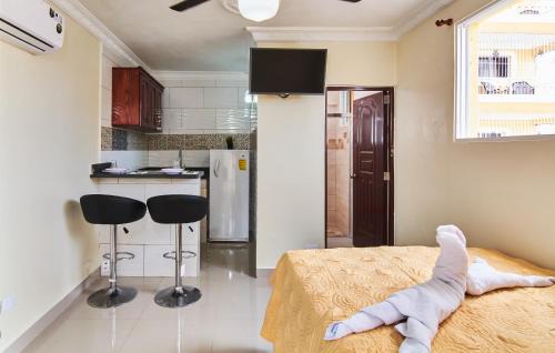 Corales del Sur Apartment | Serviced Studio with Kitchen Las Americas Airport