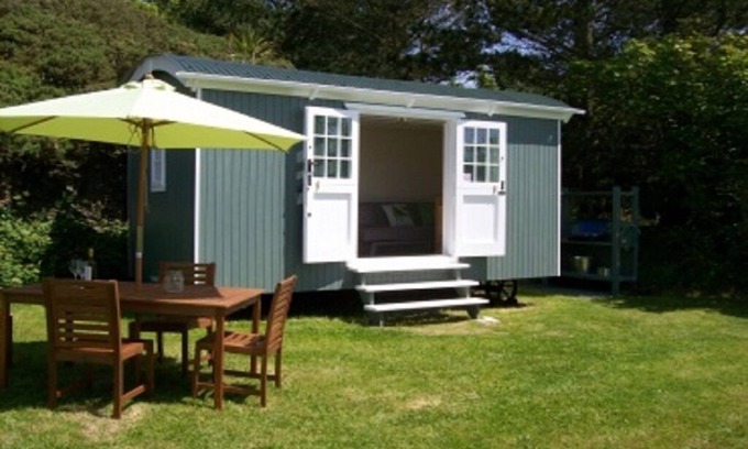Gwithian Cabin | Shepherds Hut by the sea St Ives Bay, Gwithian, Stunning Location