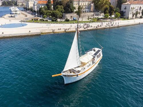 Zadar Boat Rental | Ship Dolin - with view to Zadar Old town